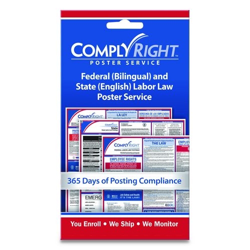 ComplyRight Labor Law Poster Service, "State Labor Law", 4 x 7