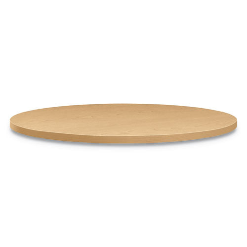 HON Between Round Table Tops, 30" Diameter, Natural Maple