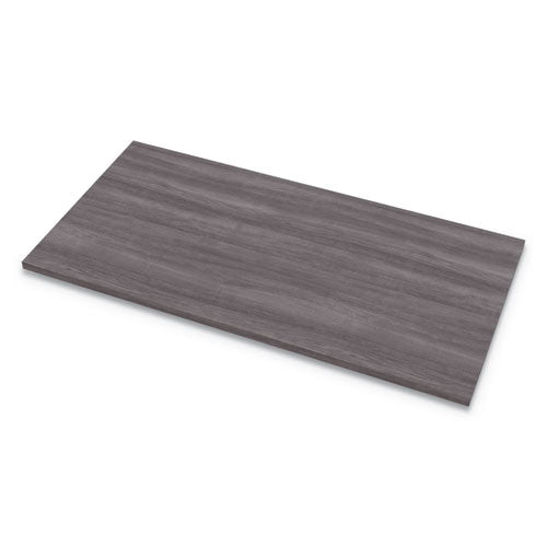 Fellowes Levado Laminate Table Top, 60" x 30", Gray Ash