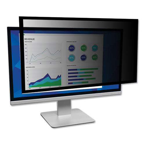 3M Framed Desktop Monitor Privacy Filter for 18.5" Widescreen Flat Panel Monitor, 16:9 Aspect Ratio