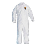 KleenGuard A40 Elastic-Cuff and Ankles Coveralls, White, 25/Carton