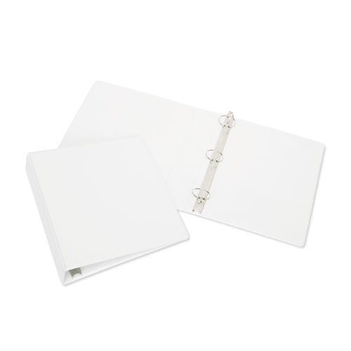 AbilityOne 7510015104859, SKILCRAFT Round Ring View Binder, 3 Rings, 0.5" Capacity, 11 x 8.5, White
