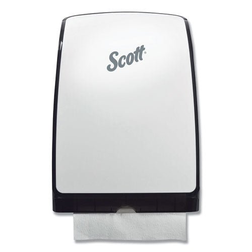 Scott Slimfold Towel Dispenser, 9.88 x 2.88 x 13.75, White