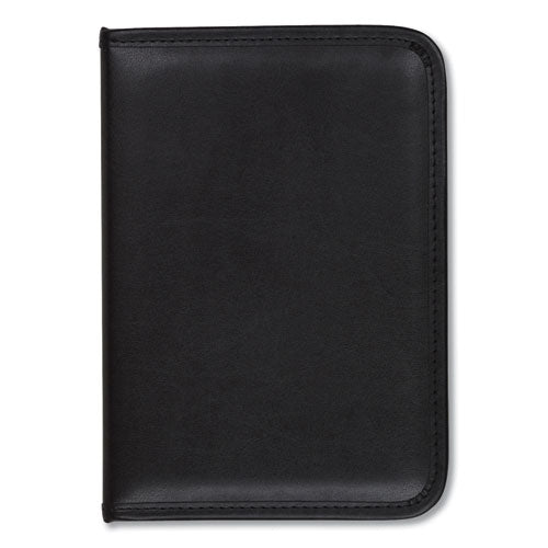 Samsill Professional Padfolio, 3/4w x 9 1/4h, Open Style, Black