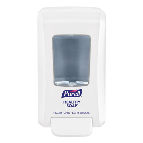 PURELL FMX-20 Soap Push-Style Dispenser, 2,000 mL, 4.68 x 6.5 x 11.66, For K-12 Schools, White, 6/Carton