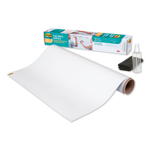 Post-it Flex Write Surface, Laminate Film, 36" x 24", White