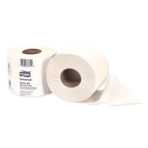 Tork Bath Tissue, Septic Safe, 1-Ply, White, 1,232 Sheets/Roll, 48 Rolls/Carton