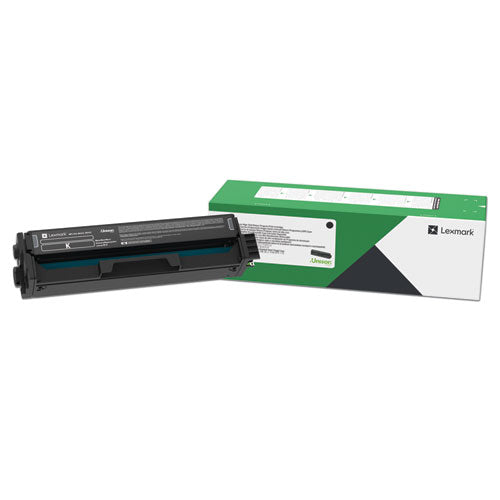 Lexmark C331HK0 Return Program High-Yield Toner, 3,000 Page-Yield, Black