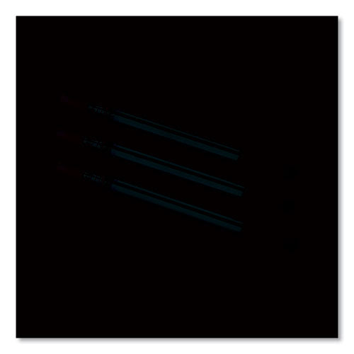 AbilityOne 7510016849430, SKILCRAFT VISTA Gel Ink Pen Refill, Bold Conical Tip, Red Ink, 3/Pack