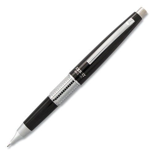 Pentel Sharp Kerry Mechanical Pencil, 0.5 mm, HB (#2), Black Lead, Black Barrel