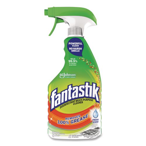 Fantastik Disinfectant Multi-Purpose Cleaner Fresh Scent, 32 oz Spray Bottle