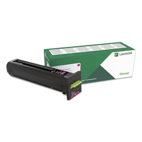 Lexmark 82K0HMG Return Program High-Yield Toner, 17,000 Page-Yield, Magenta