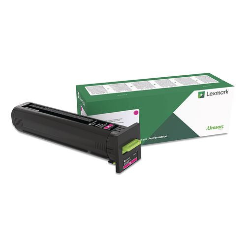 Lexmark 82K0XMG Return Program Extra High-Yield Toner, 22,000 Page-Yield, Magenta