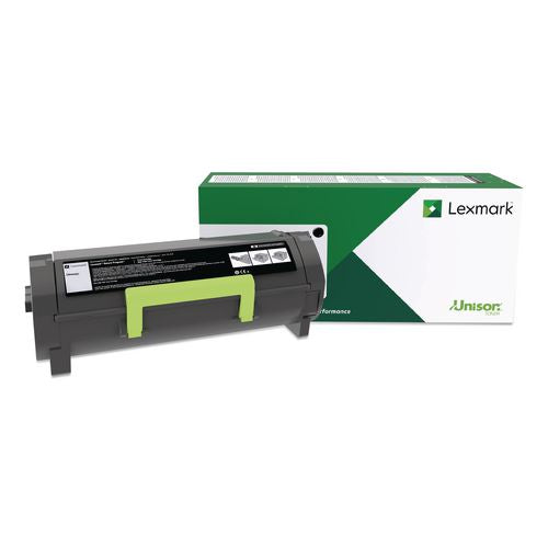 Lexmark 50F000G Return Program Toner, 1,500 Page-Yield, Black