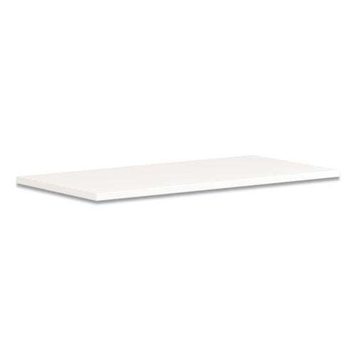 HON Coze Writing Desk Worksurface, Rectangular, 48" x 24", Designer White