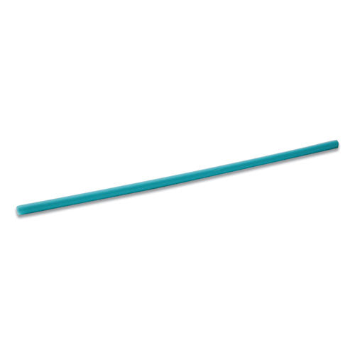 phade Marine Biodegradable Straws, 10.25", PHA, Ocean Blue Color, Wrapped, 250/Box, 8 Boxes/Carton