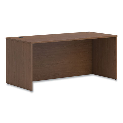 HON Mod Desk Shell, 66" x 30" x 29", Sepia Walnut
