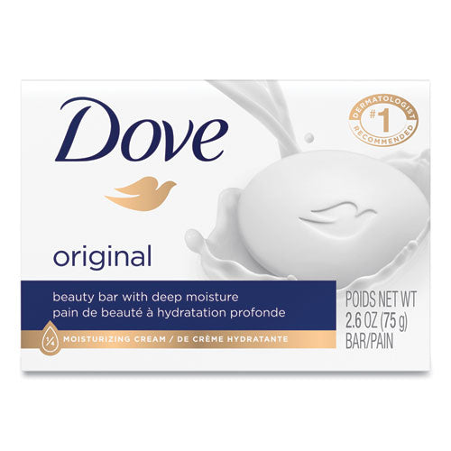 Dove White Beauty Bar, Light Scent, 2.6 oz