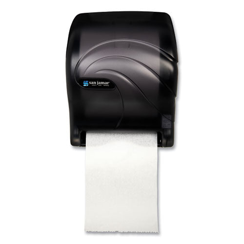 San Jamar Tear-N-Dry Essence Touchless Towel Dispenser, 11.75 x 9.13 x 14.44, Black Pearl