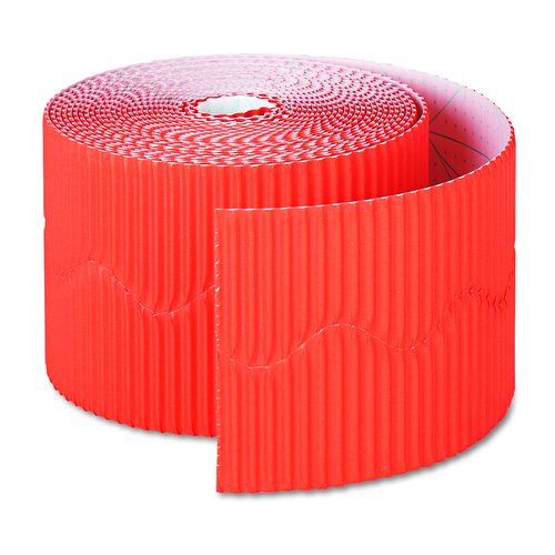 Pacon Bordette Decorative Border, 2.25" x 50 ft, Orange