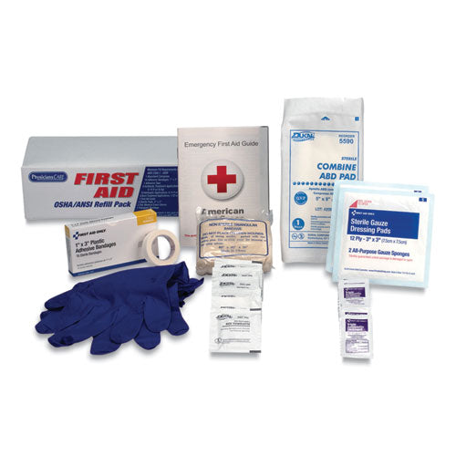 PhysiciansCare by First Aid Only OSHA First Aid Refill Kit, 41 Pieces/Kit