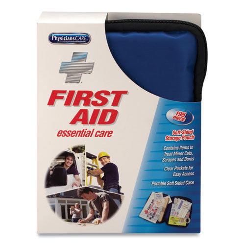 PhysiciansCare by First Aid Only Soft-Sided First Aid Kit for up to 25 People, 195 Pieces, Soft Fabric Case