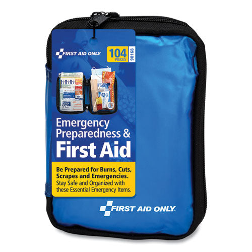 PhysiciansCare by First Aid Only Soft-Sided First Aid and Emergency Kit, 104 Pieces, Soft Fabric Case