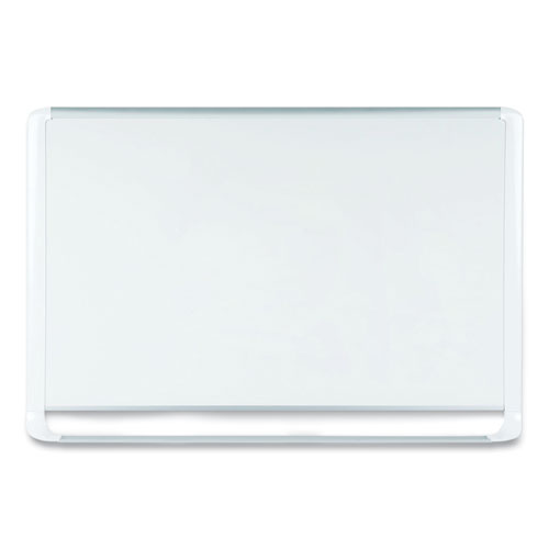 MasterVision Gold Ultra Magnetic Dry Erase Boards, 36" x 24", White Surface, White/Natural Aluminum Frame