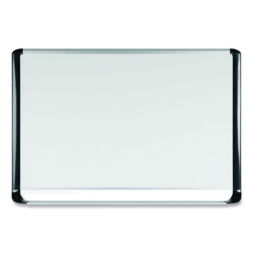 MasterVision Gold Ultra Magnetic Dry Erase Boards, 48" x 36", White Surface, Black/Satin Aluminum Frame