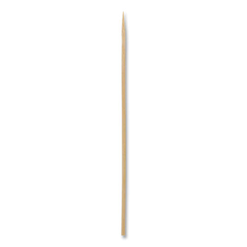 AmerCareRoyal Bamboo Skewers, Paper, 6", Natural, 100/Pack