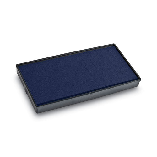 COSCO 2000PLUS Replacement Ink Pad for 2000PLUS 1SI40PGL and 1SI40P, 2.38" x 0.25", Blue