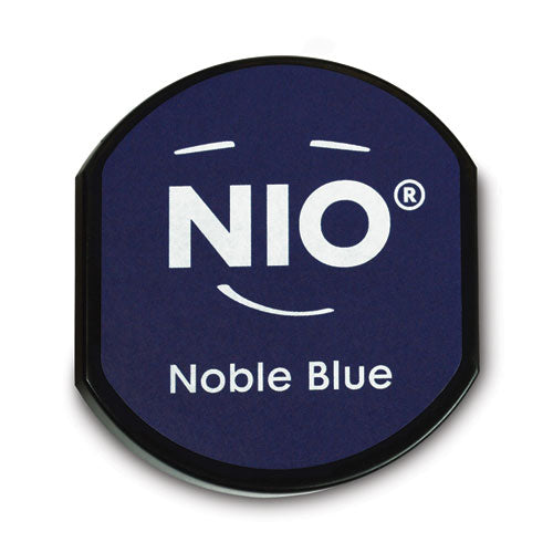 NIO Ink Pad for NIO Stamp with Voucher, 2.75" x 2.75", Noble Blue