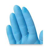 KleenGuard G10 Comfort Plus Blue Nitrile Gloves, Powder-Free, 4 mil Thick, 9.5" Long, Light Blue, 100/Box