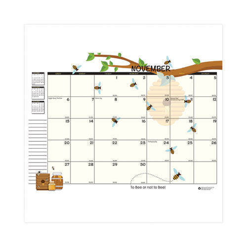 House of Doolittle Recycled Academic Honeycomb Planner, Honeycomb Artwork, 10 x 7, Multicolor Cover, 12-Month (Aug to July): 2025 to 2026