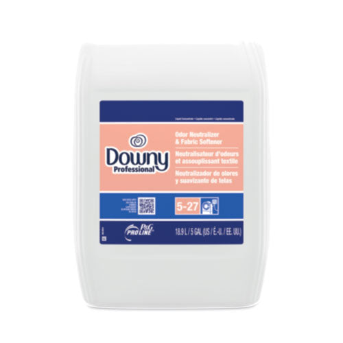 P&G Pro Line Downy Professional Odor Neutralizer and Fabric Softener, Fresh Scent, 5 gal Pail