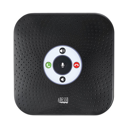 Adesso Xtream S8 Wireless Conference Call Speaker with Microphone, USB In, Black