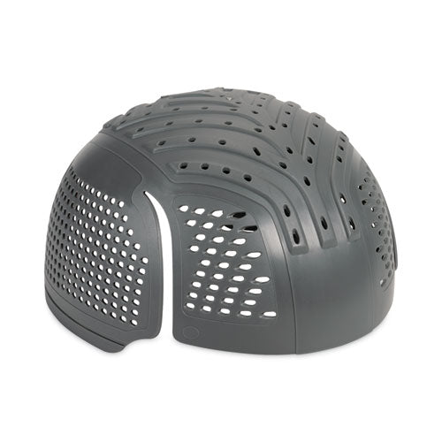 ergodyne Skullerz 8945F(x) Universal Bump Cap Insert - Extra Venting, 0.06" Thick, Charcoal Gray