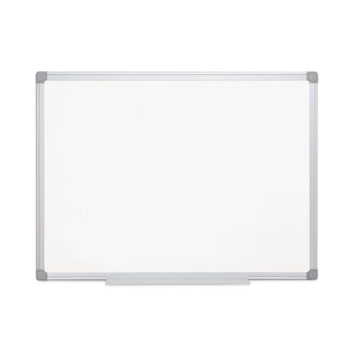 MasterVision Earth Gold Ultra Magnetic Dry Erase Boards, 24" x 36", White Surface, Satin Aluminum Frame