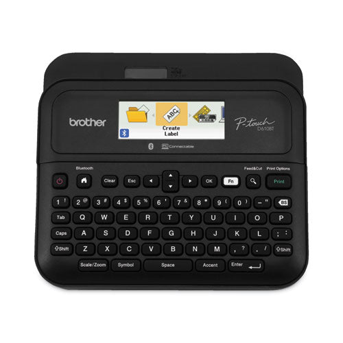 Brother P-Touch P-Touch Business Professional Connected Label Maker, 30 mm/s Print Speed, 10.2 x 4.8 x 12.6