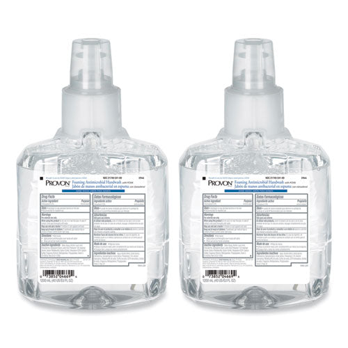 PROVON Foaming Antimicrobial Handwash with PCMX Refill, For LTX-12, Floral Scent, 1,200 mL, 2/Carton