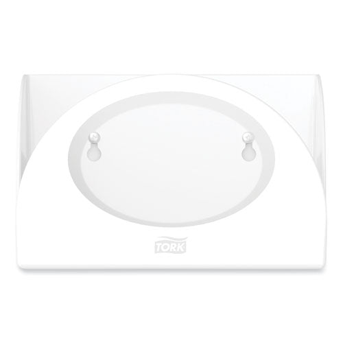 Tork Small Bracket Wiper Dispenser, 8.42 x 4.22 x 5.74, White
