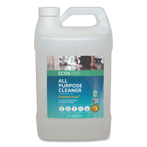 ECOS PRO Orange Plus All Purpose Cleaner and Degreaser, 1 gal Bottle