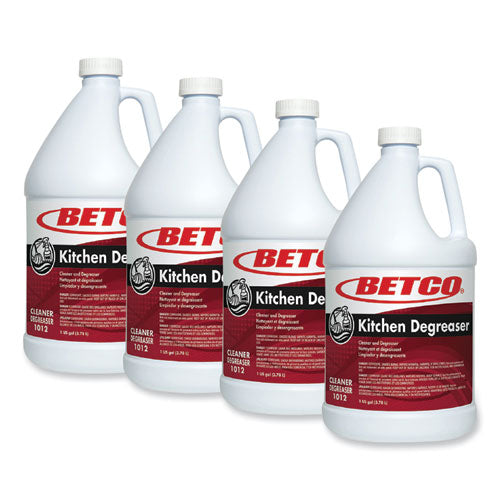Betco Kitchen Degreaser, 1 gal Bottle, 4/Carton