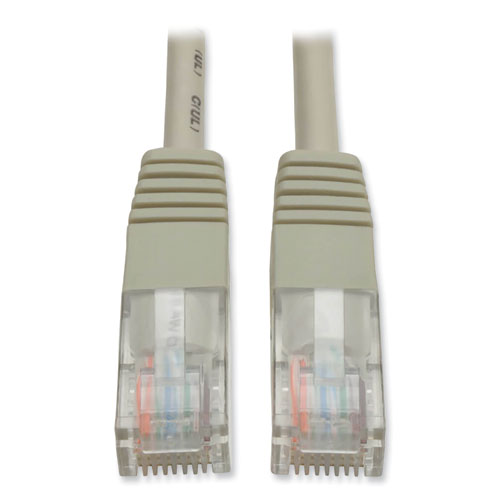 Tripp Lite by Eaton CAT5e 350 MHz Molded Patch Cable, 100 ft, Gray
