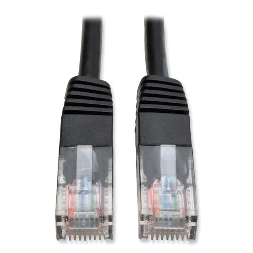 Tripp Lite by Eaton CAT5e 350 MHz Molded Patch Cable, 7 ft, Black