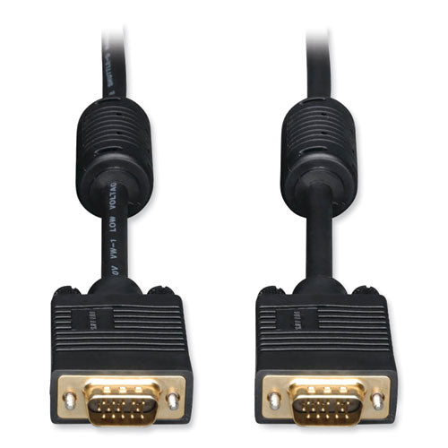 Tripp Lite by Eaton VGA Coaxial High-Resolution Monitor Cable with RGB Coaxial, 6 ft, Black