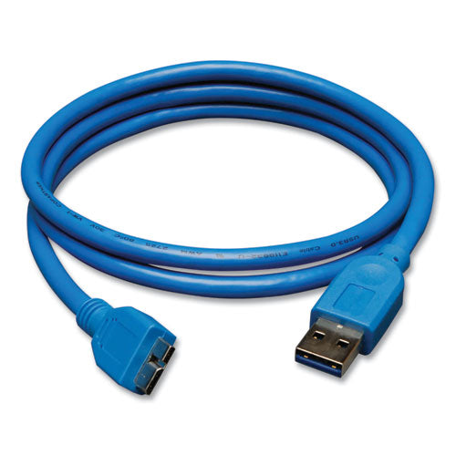 Tripp Lite by Eaton USB 3.0 SuperSpeed Device Cable, 3 ft, Blue
