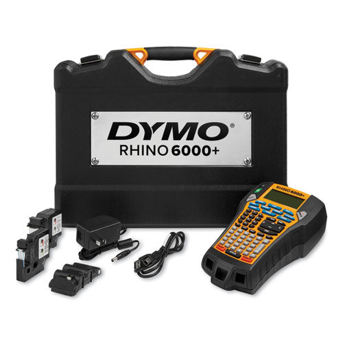 DYMO Rhino 6000+ Industrial Label Maker with Carry Case, 0.4"/s Print Speed, 5.4 x 2.5 x 9.7