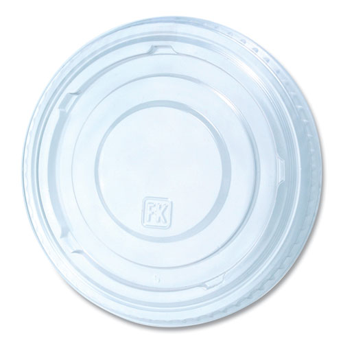 Fabri-Kal Greenware Cold Drink Lids, Fits 16 oz to 24 oz Cold Cups, Plastic, Clear, 1,000/Carton