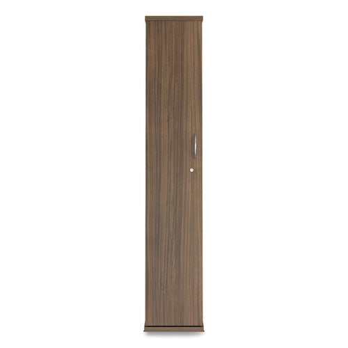 Alera Valencia Series Wardrobe, 11.88w x 22.78d x 65h, Modern Walnut